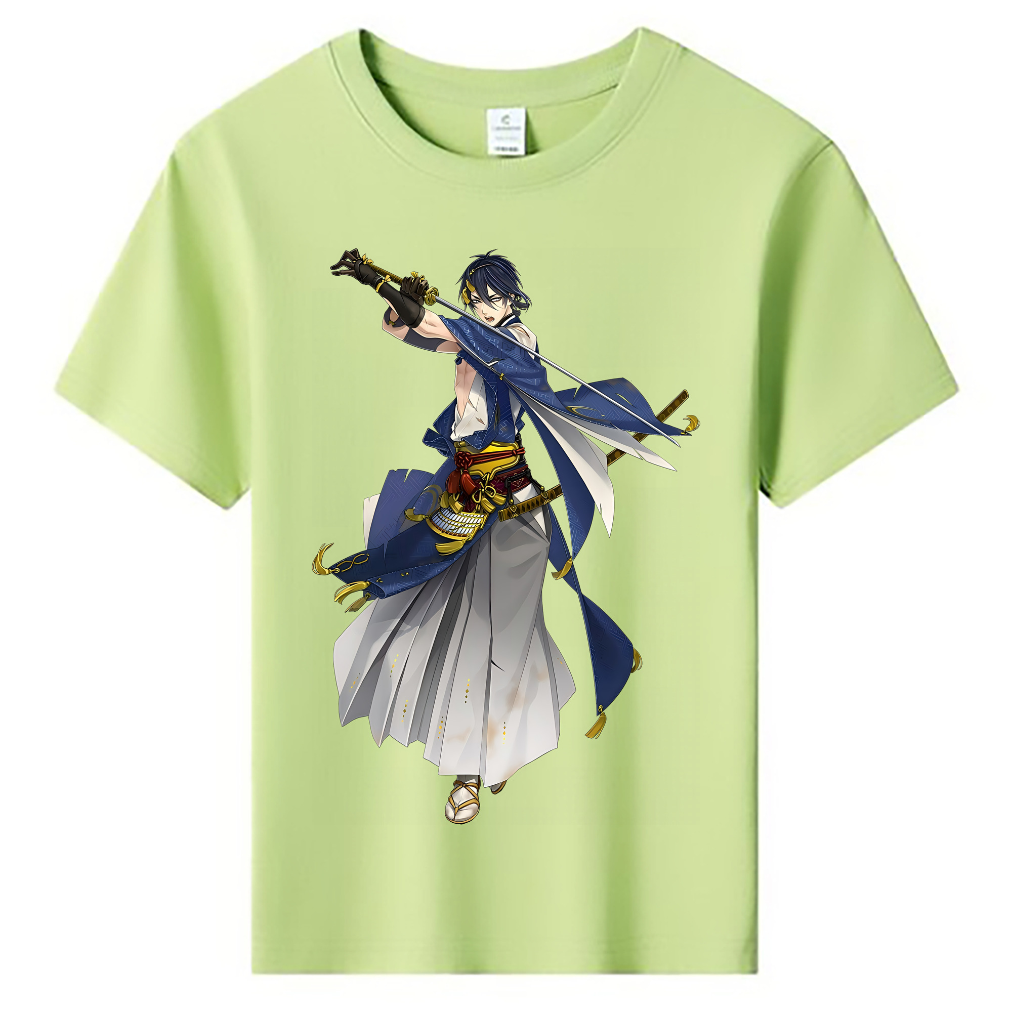 （画像用） 刀剣乱舞 Touken Ranbu 綿100％キッズTシャツ（フロントプリント）